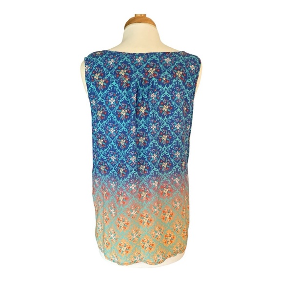 Sundance Women’s Sleeveless Ombré Blouse - Picture 2 of 4